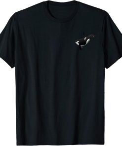 Orca Killer Whale - Pocket T-Shirt