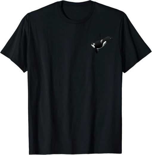 Orca Killer Whale - Pocket T-Shirt