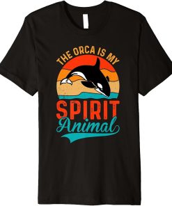 The Orca Is My Spirit Animal, Premium T-Shirt