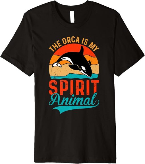 The Orca Is My Spirit Animal, Premium T-Shirt