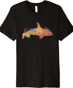 Watercolor Orca Whale Premium T-Shirt