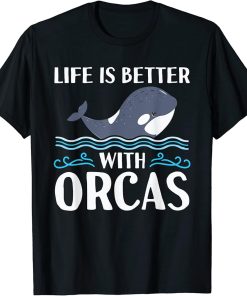 Funny Orca Lover Graphic for Women Men Kids Orca Lover T-Shirt