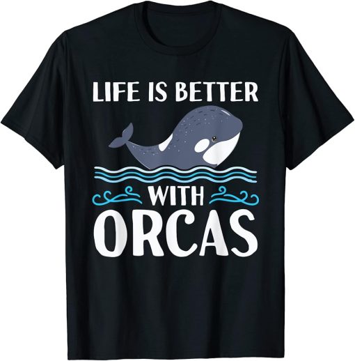 Funny Orca Lover Graphic for Women Men Kids Orca Lover T-Shirt