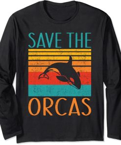 Save the Orcas Long Sleeve T-Shirt