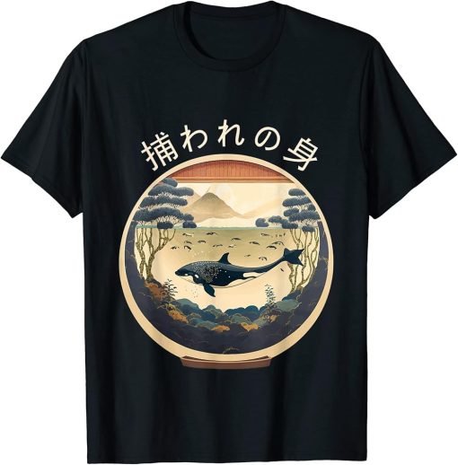 Orca End Captivity Free The Orcas Marine Protection Activist T-Shirt