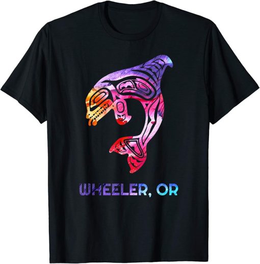 Wheeler Oregon Native American Orca Killer Whale T-Shirt