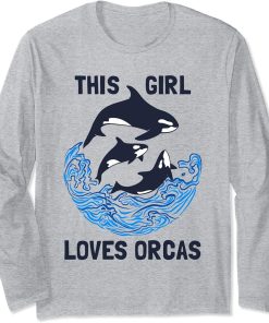 Lovers Girls Love Orca Long Sleeve T-Shirt